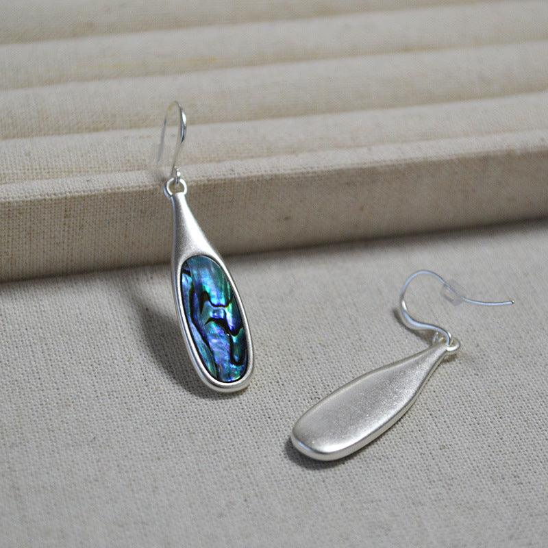 Vintage Colourful Teardrop Earrings