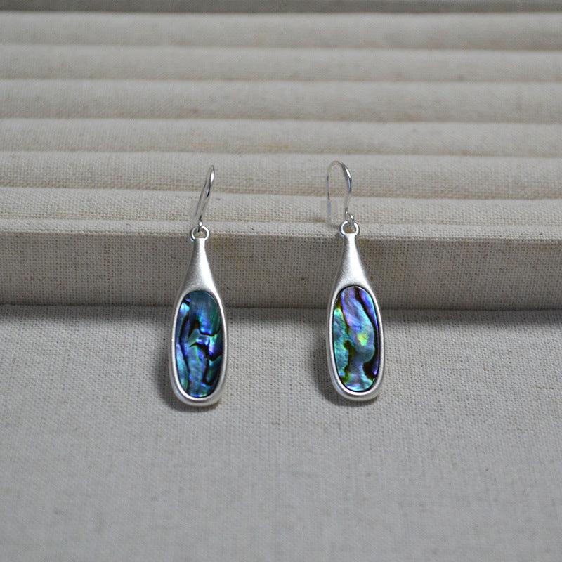 Vintage Colourful Teardrop Earrings