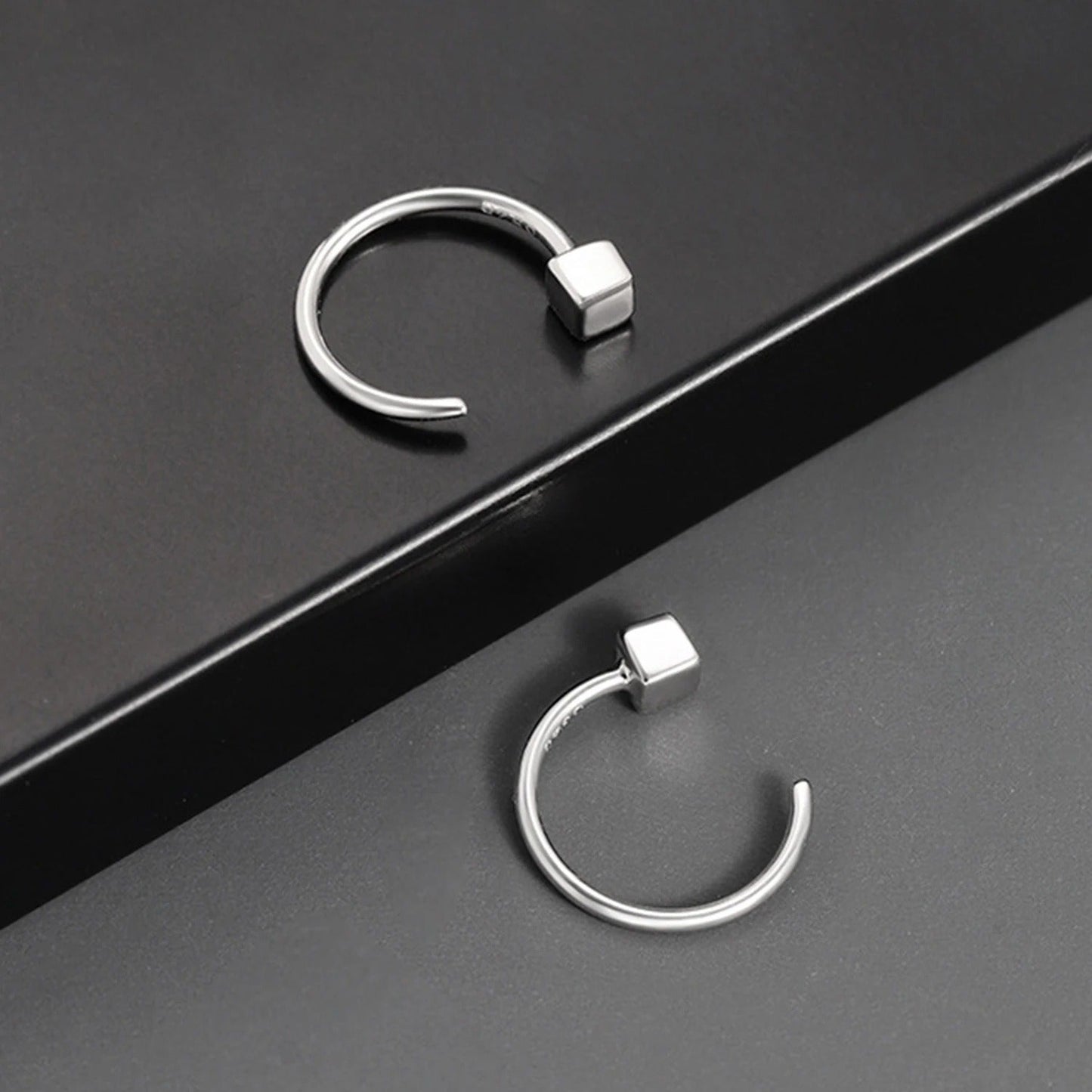Stylish Geometric U-Shaped Stud Earrings
