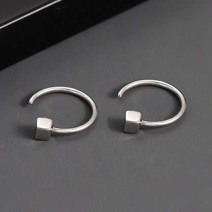 Stylish Geometric U-Shaped Stud Earrings